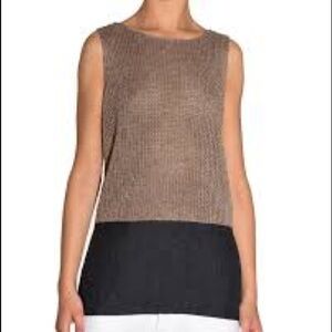 Eleventy | Knit Colorblock Sleeveless Top